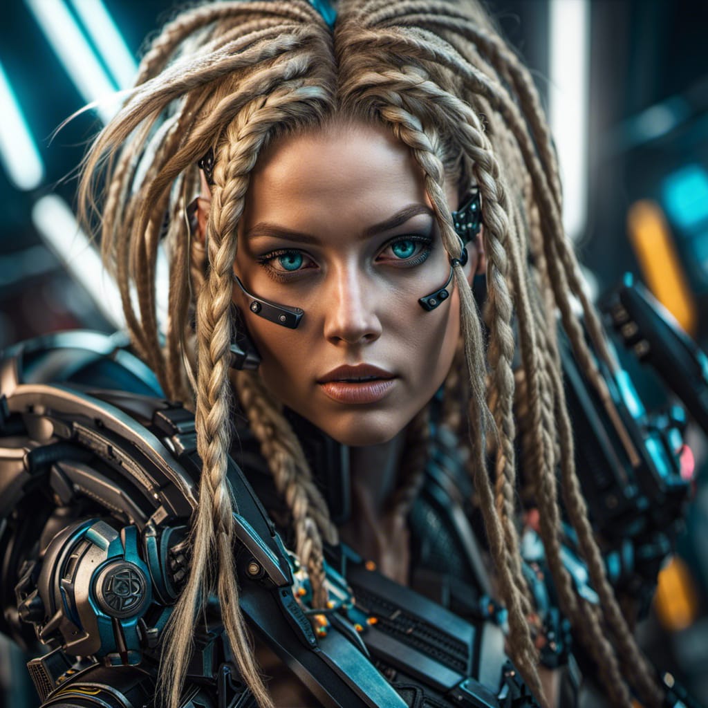 cyberpunk lady
